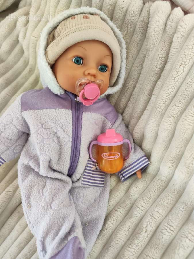 Nuostabi lėlė interaktyvi daug funkcijų sako mama - nuotraukos Nr. 7
