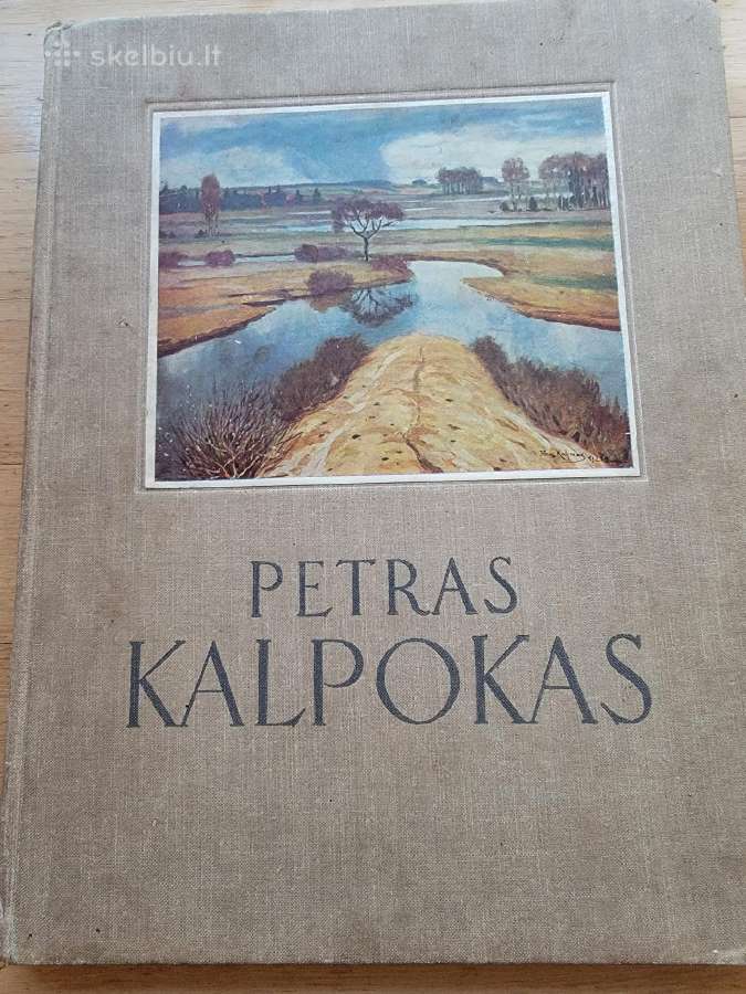 1956 m.knyga apie dailininką Petrą Kalpoką