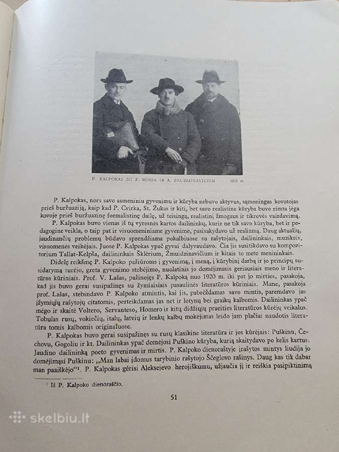1956 m.knyga apie dailininką Petrą Kalpoką - nuotraukos Nr. 3