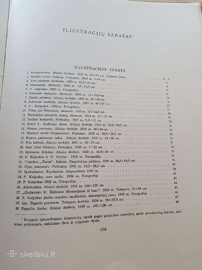 1956 m.knyga apie dailininką Petrą Kalpoką - nuotraukos Nr. 7