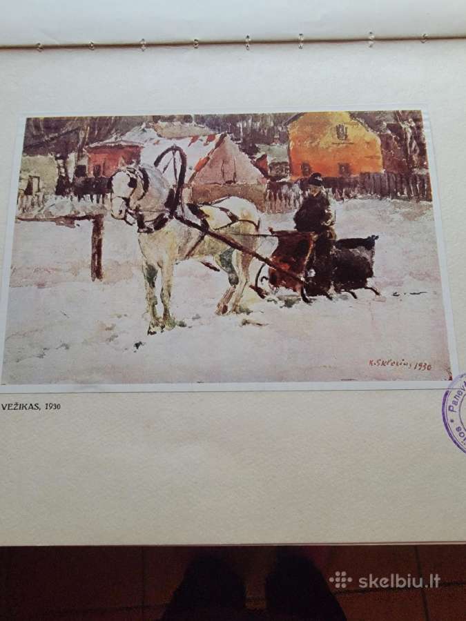 1938 m.leidinys apie dailininką Kajetoną Sklėrių - nuotraukos Nr. 3