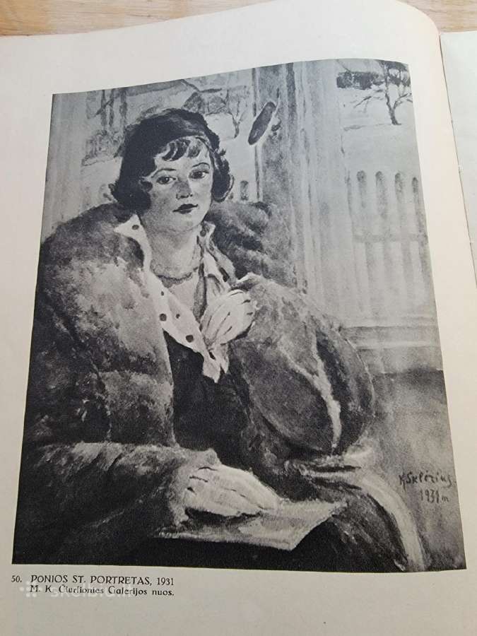1938 m.leidinys apie dailininką Kajetoną Sklėrių - nuotraukos Nr. 4