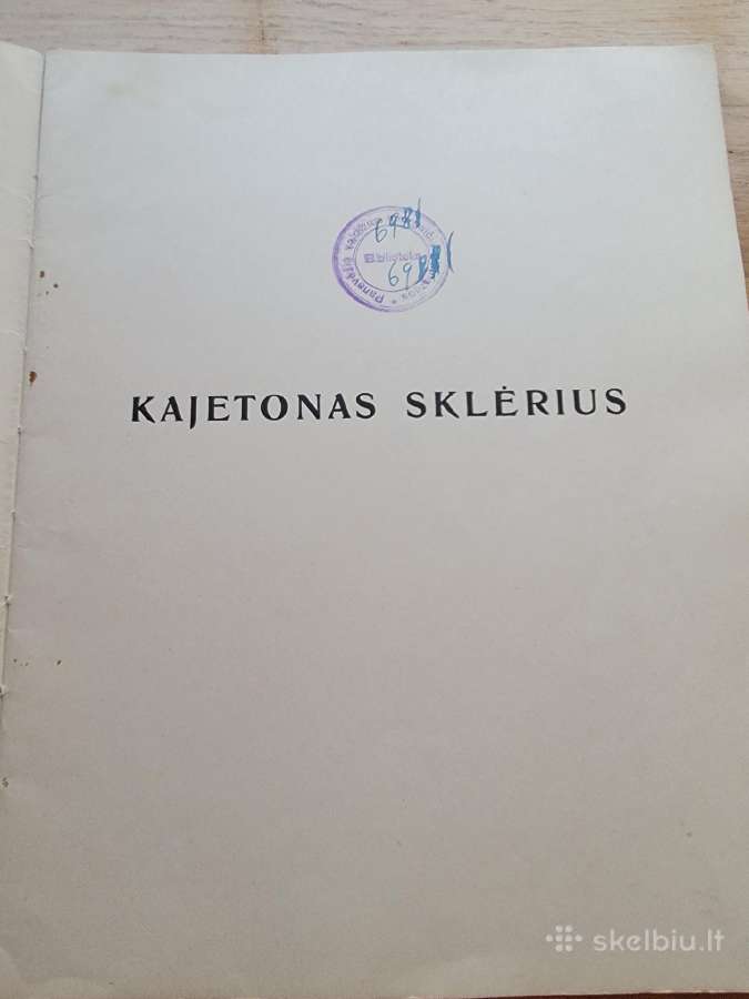 1938 m.leidinys apie dailininką Kajetoną Sklėrių - nuotraukos Nr. 7
