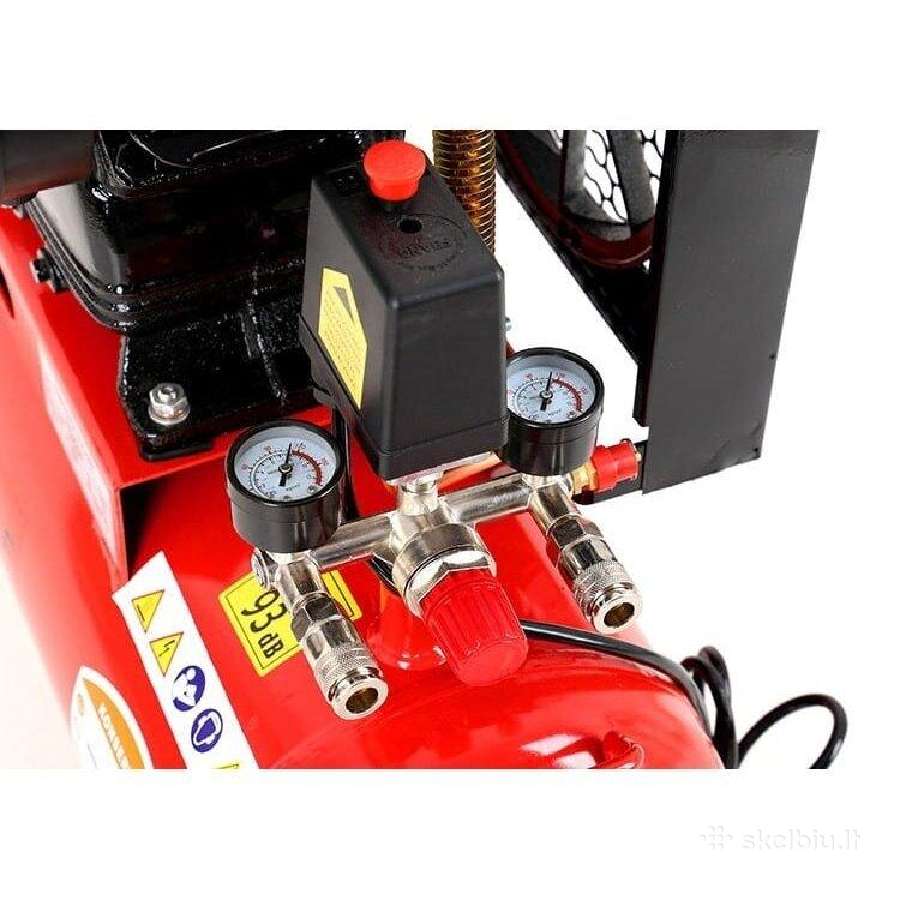 Tepalinis oro kompresorius 50l 2,8kw Kd403 - nuotraukos Nr. 3