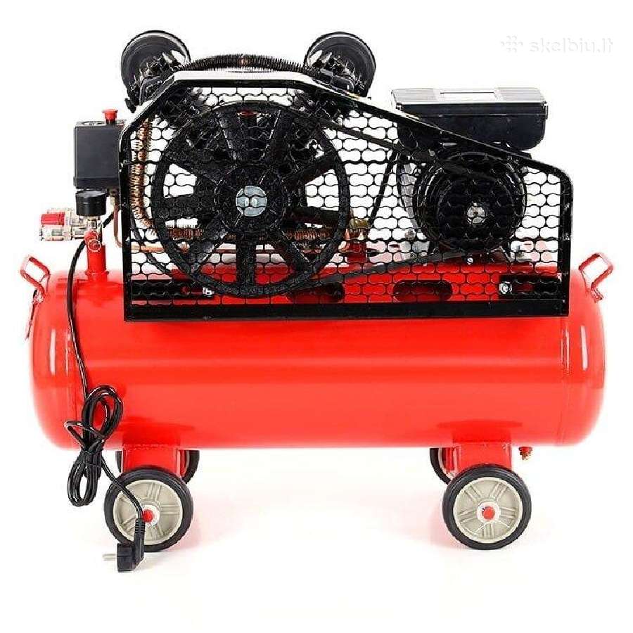 Tepalinis oro kompresorius 50l 2,8kw Kd403 - nuotraukos Nr. 2