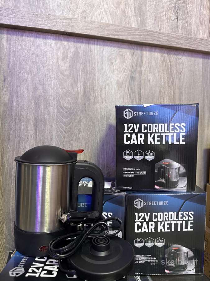 Kelioninis Automobilinis Virdulys 12-24v - nuotraukos Nr. 2