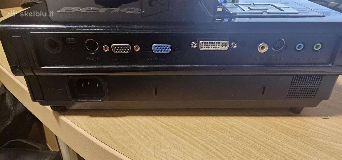 Projektorius Benq Mp720, su dėklu - nuotraukos Nr. 2