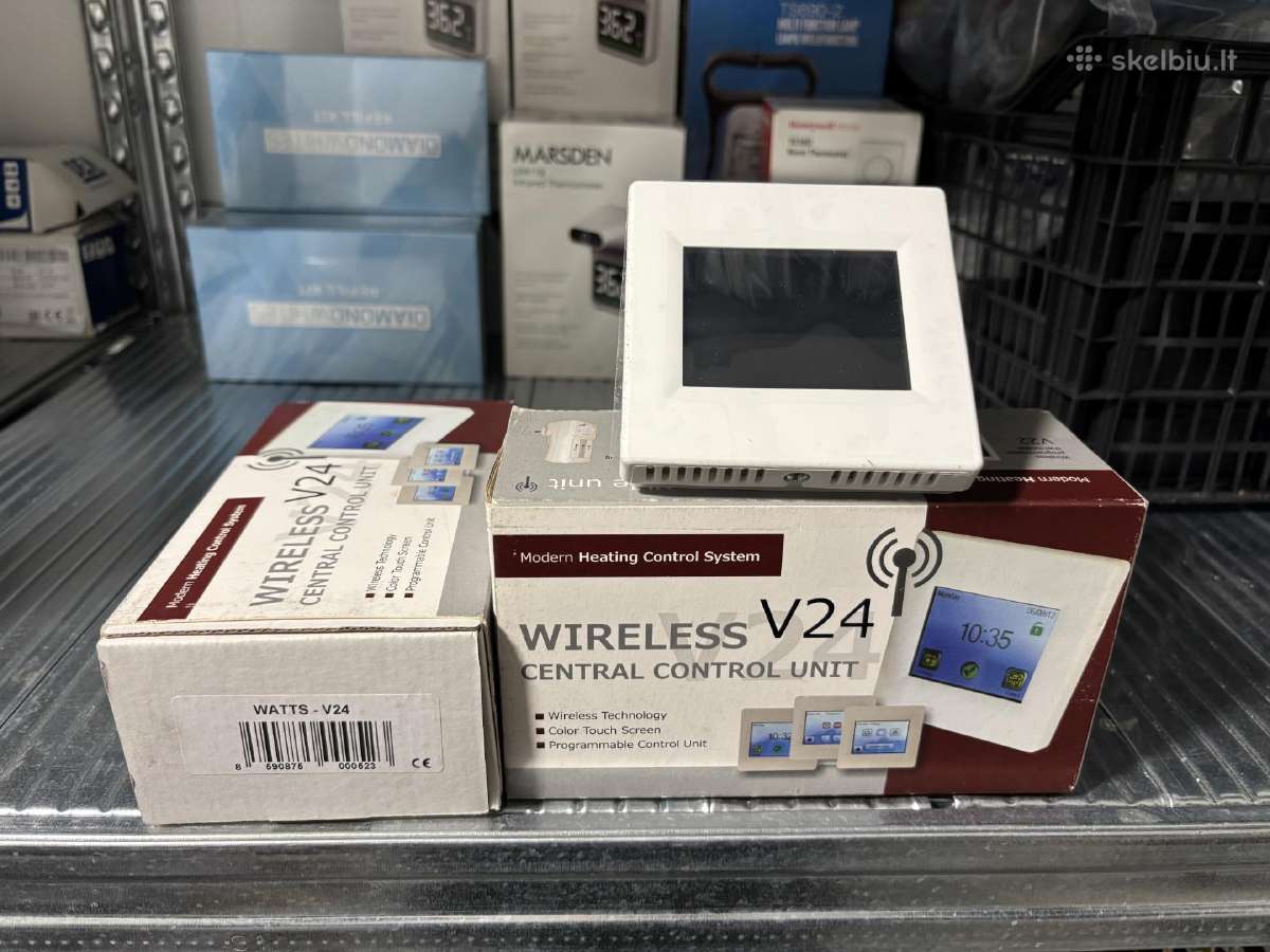 V24 Wireless – centrinis šildymo valdymo pultas