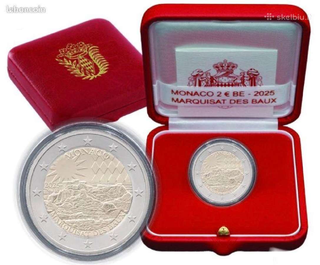 2€ Monakas Marquise Des Baux Proof 2025 moneta