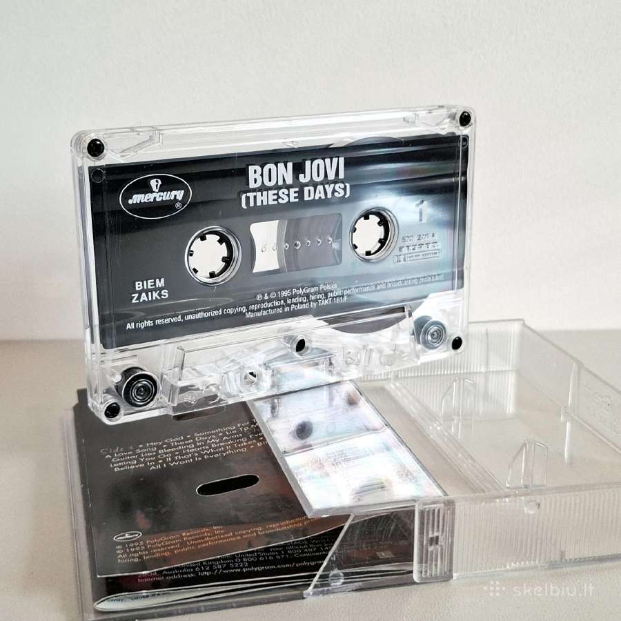 Bon Jovi - These Days (kasetė, Albumas) - nuotraukos Nr. 4