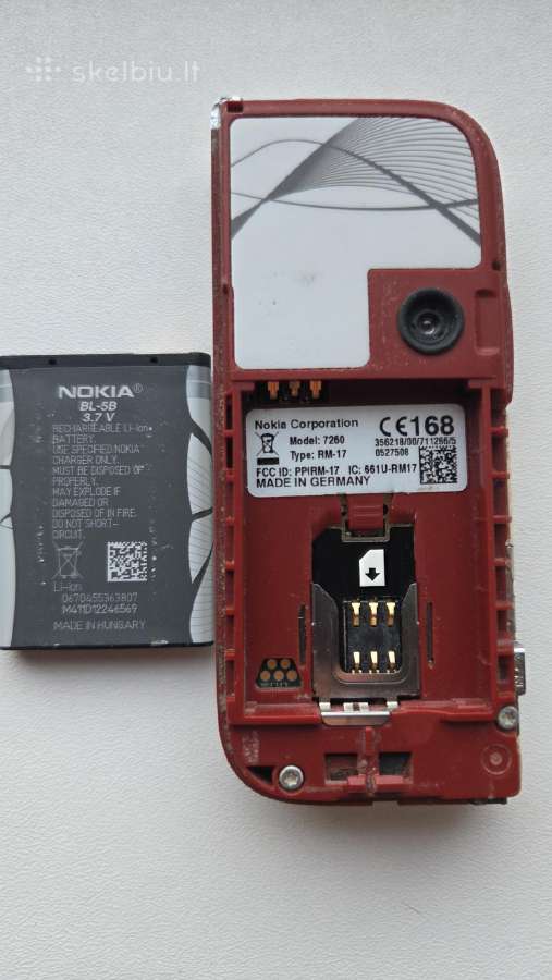 Nokia 7260 - nuotraukos Nr. 3