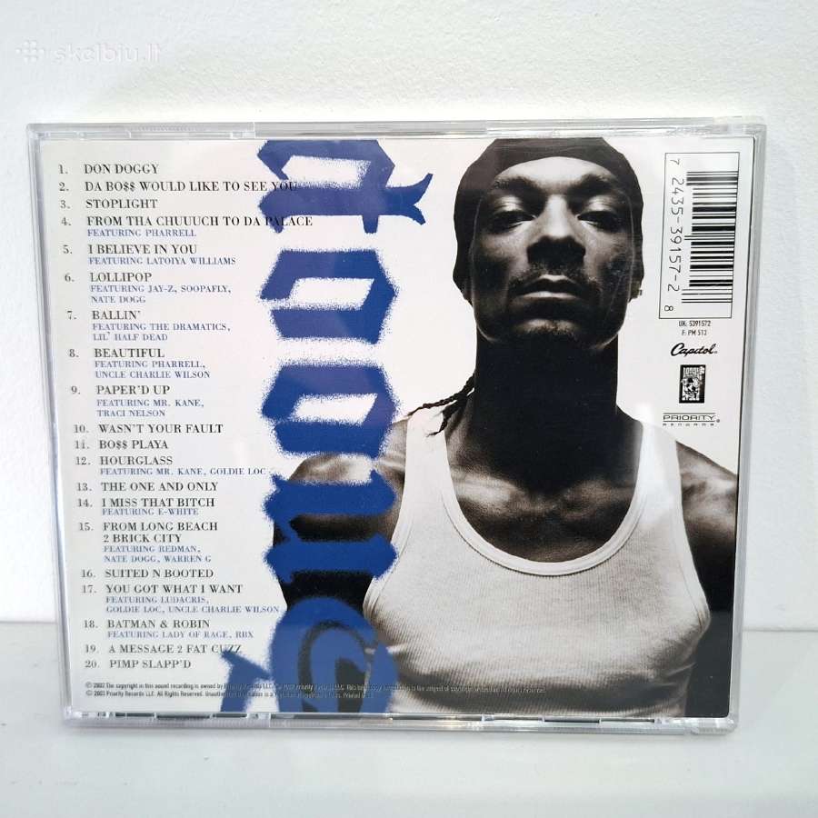 Snoop Dogg - Paid Tha Cost To Be Da Boss (CD) - nuotraukos Nr. 2