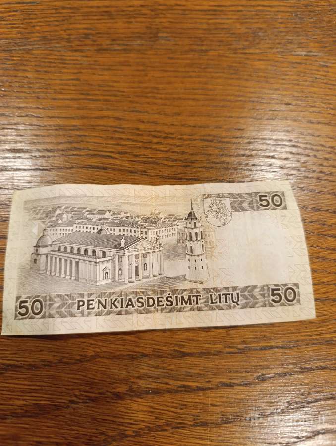 50 litų banknotas - nuotraukos Nr. 2
