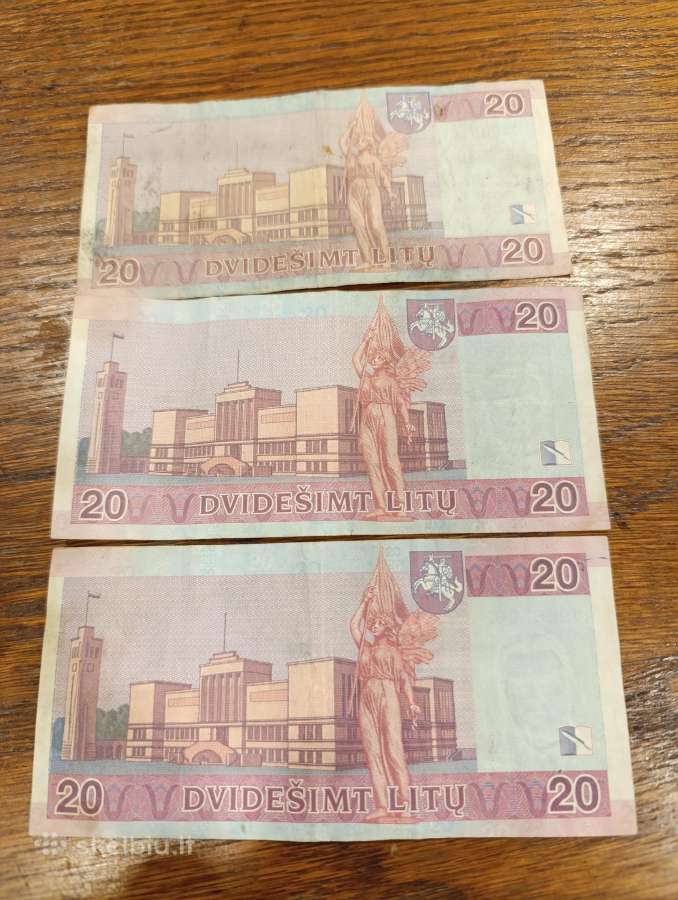 20 litų banknotai - nuotraukos Nr. 2