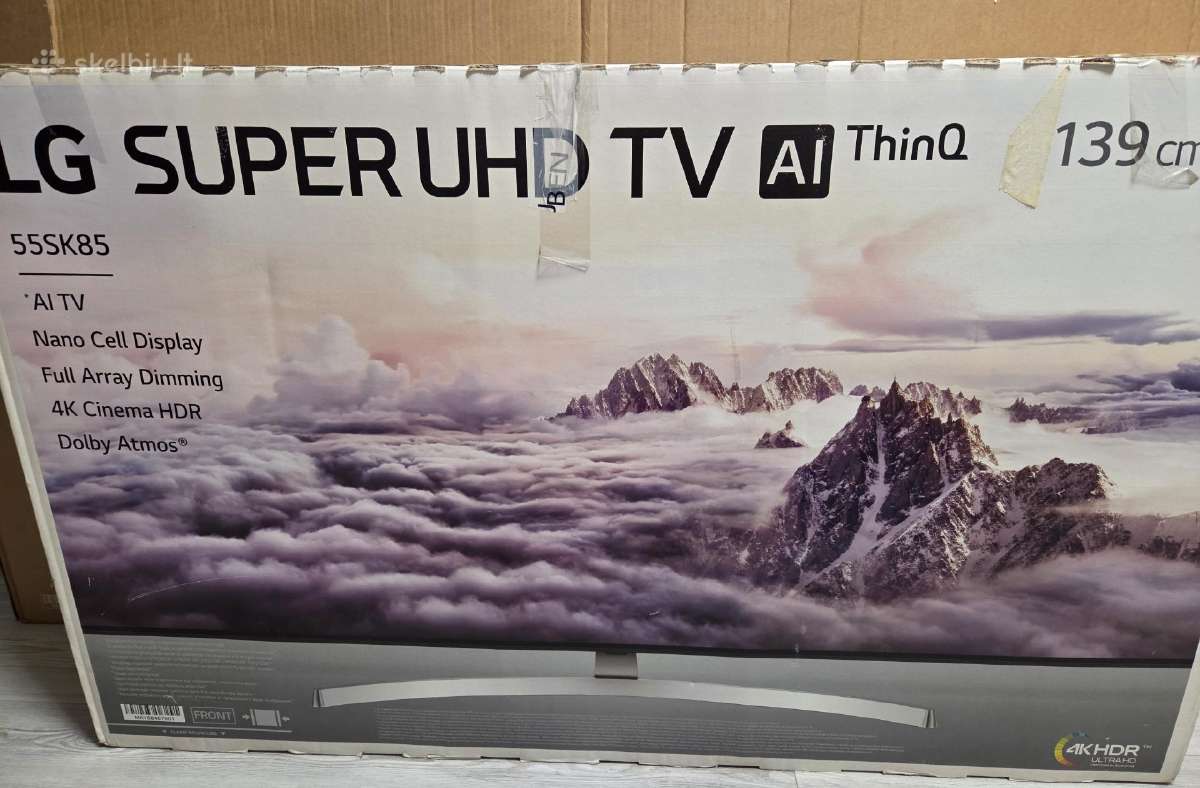 Televizorius LG 4k Hdr 55sk85 139 cm su defektu - nuotraukos Nr. 7