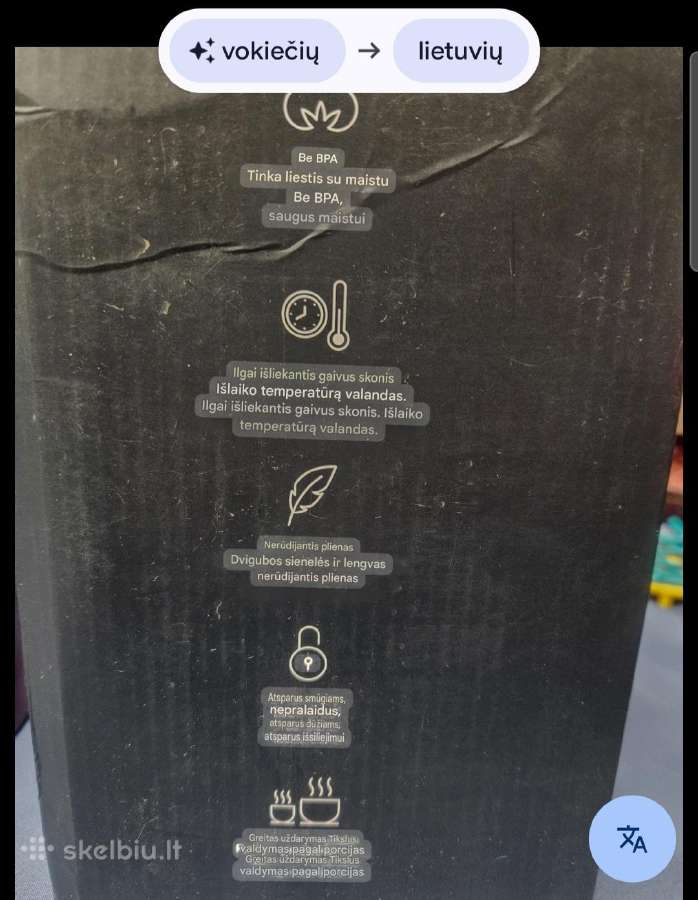 Nerūdyjančio plieno termosas 1000ml - nuotraukos Nr. 8
