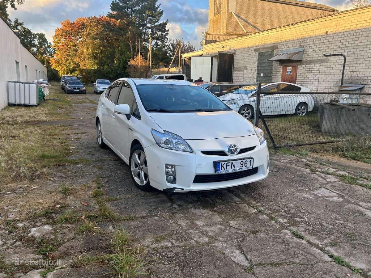Toyota prius nuoma bolt/uber darbui. аренда тойоты - nuotraukos Nr. 14