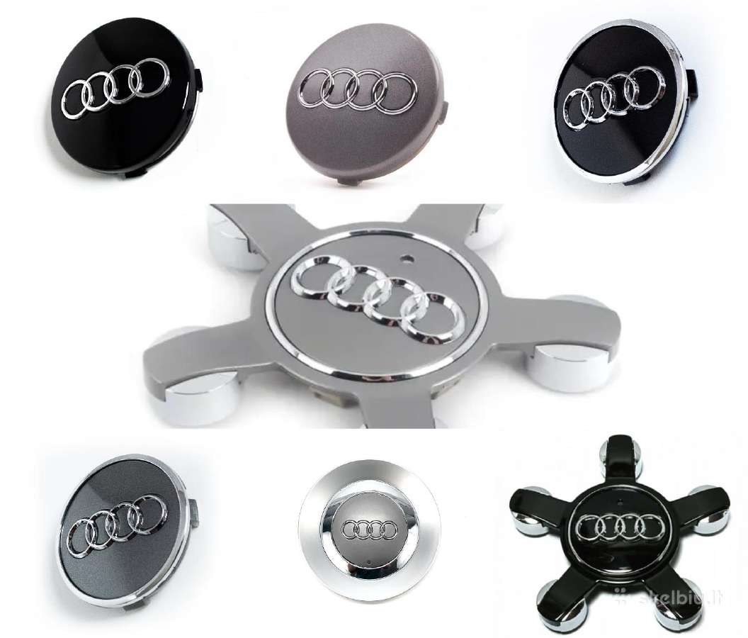 Audi ratlankių dangteliai