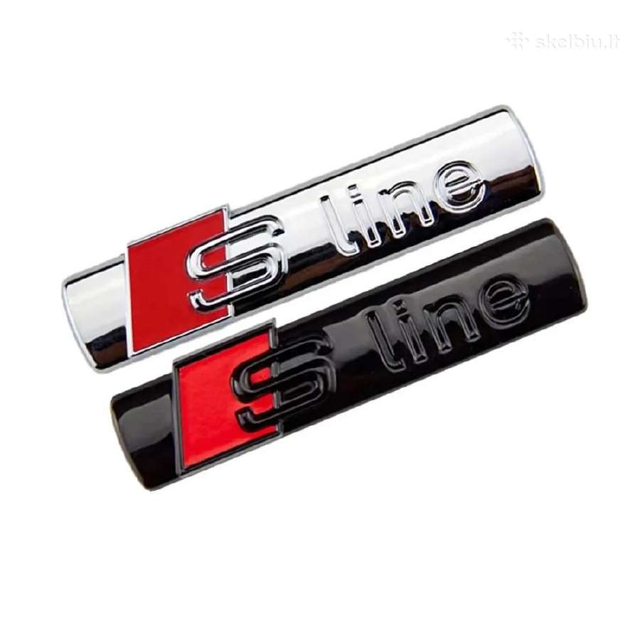 Audi S Line Emblemos