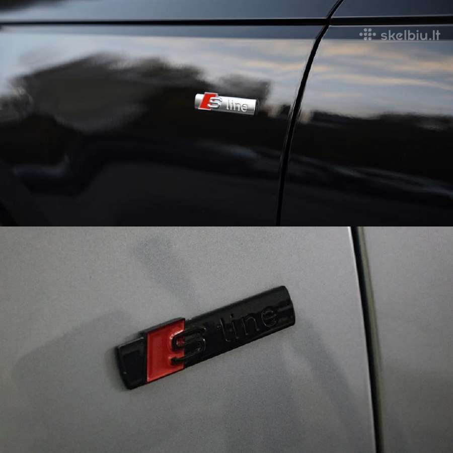 Audi S Line Emblemos - nuotraukos Nr. 4