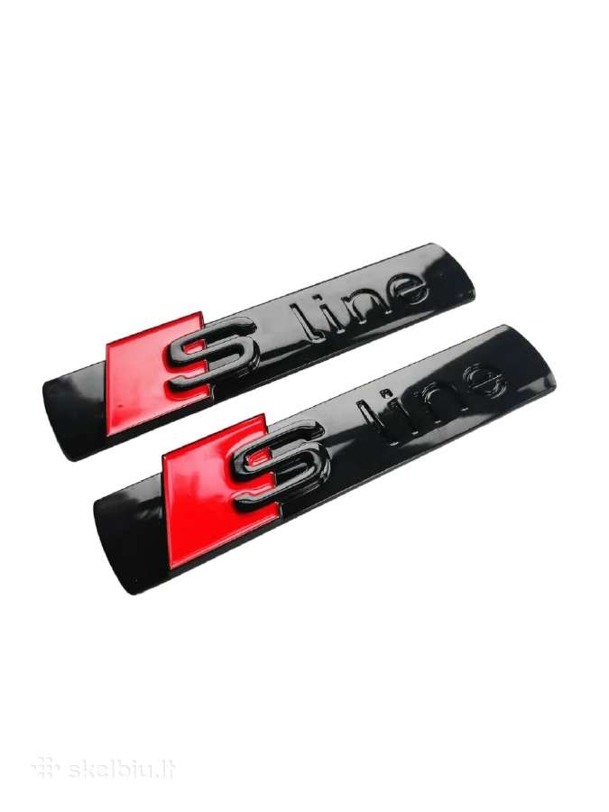 Audi S Line Emblemos - nuotraukos Nr. 6