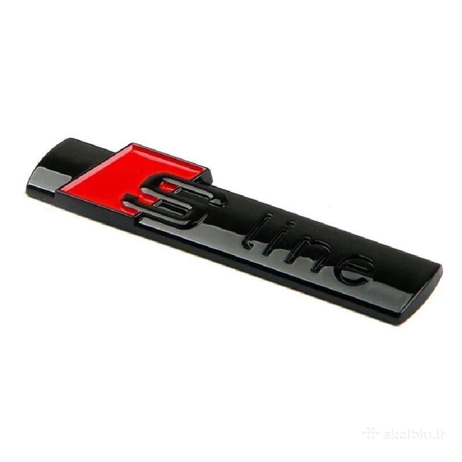 Audi S Line Emblemos - nuotraukos Nr. 8