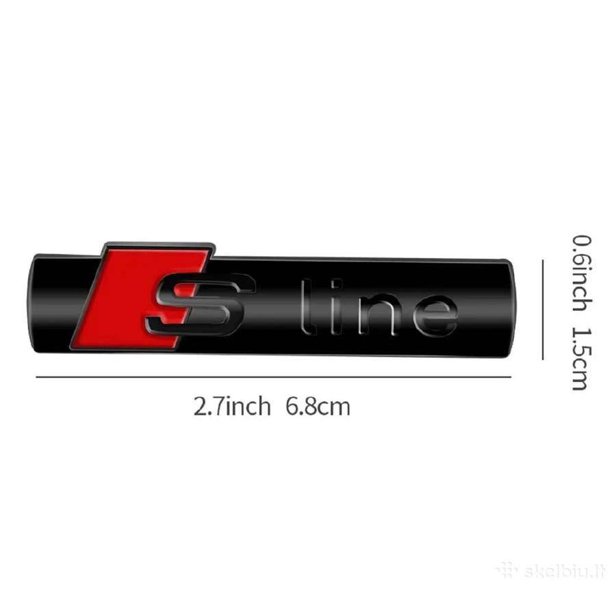 Audi S Line Emblemos - nuotraukos Nr. 5