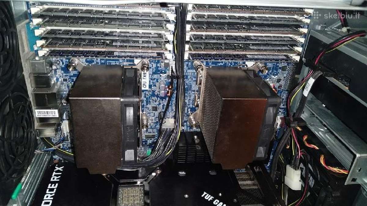 Hp Z800 Workstation, 2x Xeon, 3080 12gb, 90gb RAM