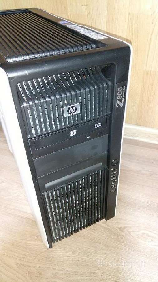 Hp Z800 Workstation, 2x Xeon, 3080 12gb, 90gb RAM - nuotraukos Nr. 6