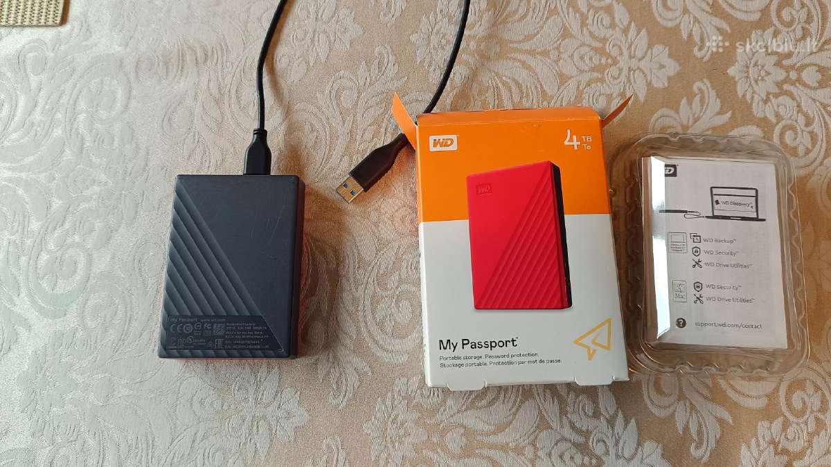 HDD Wd 4tb išorinis - nuotraukos Nr. 3