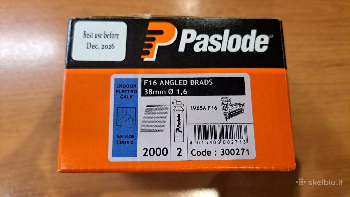 Paslode vinys (vidaus darbams)