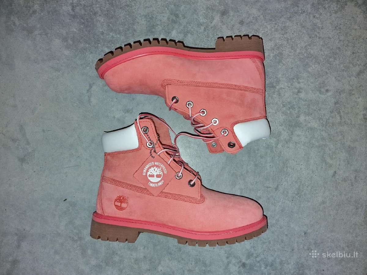 Timberland Premium Waterproof batai – rožiniai 39d
