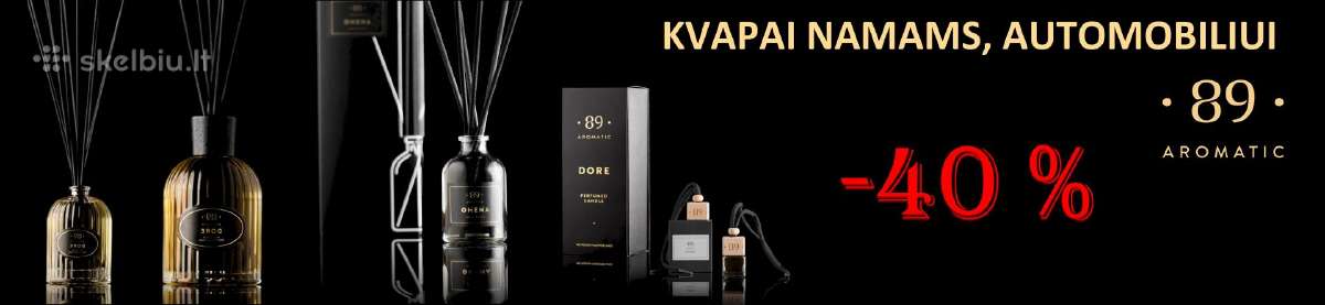 Aromatic 89 namų kvapai - 40 proc. nuolaida