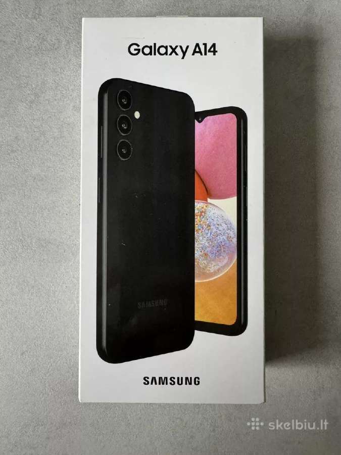 Naujas Samsung A14 64gb dual sim