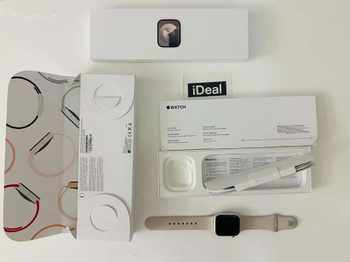 Apple Watch Series 9 (41 mm, Starlight, GPS)