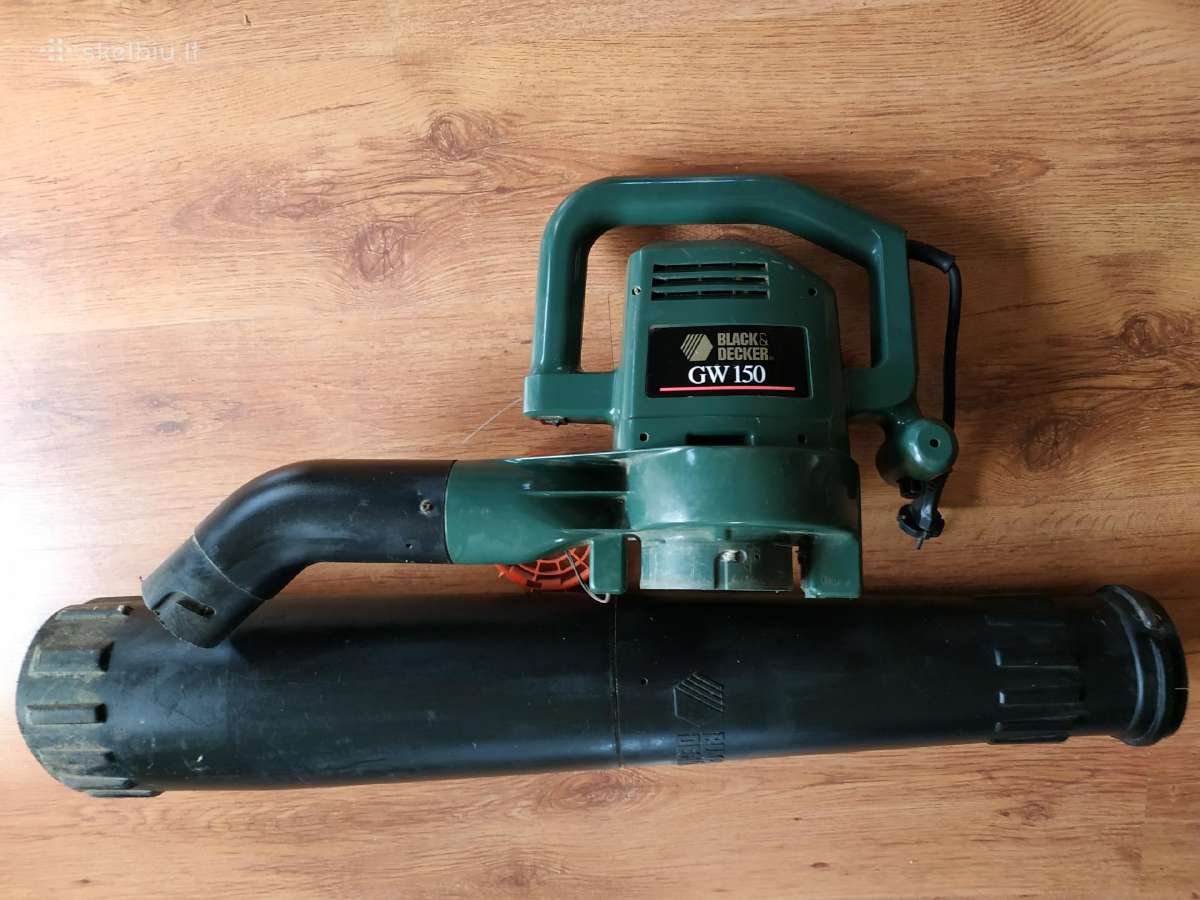 Lapų pūstuvas rinktuvas black&decker - nuotraukos Nr. 2