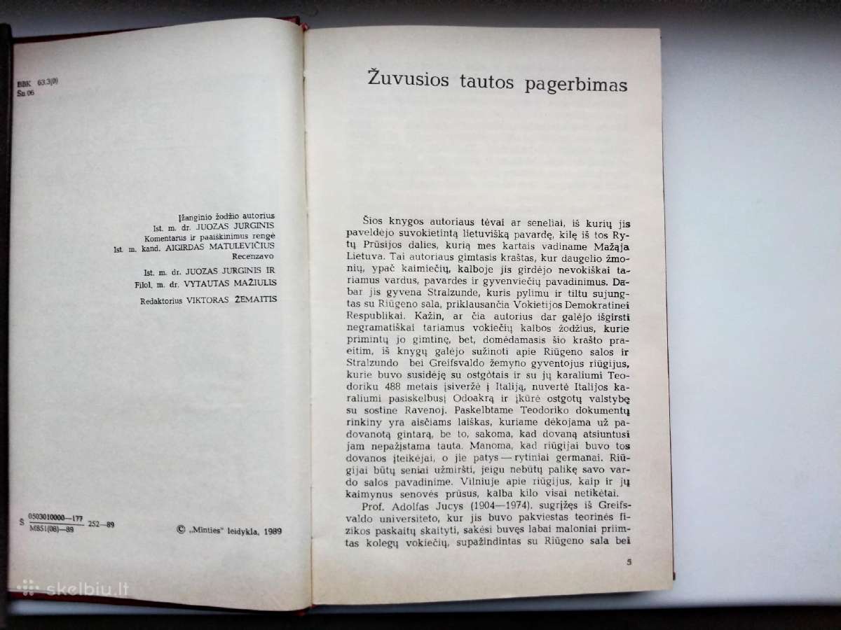 O. Šneidereitas. Prūsai - nuotraukos Nr. 3