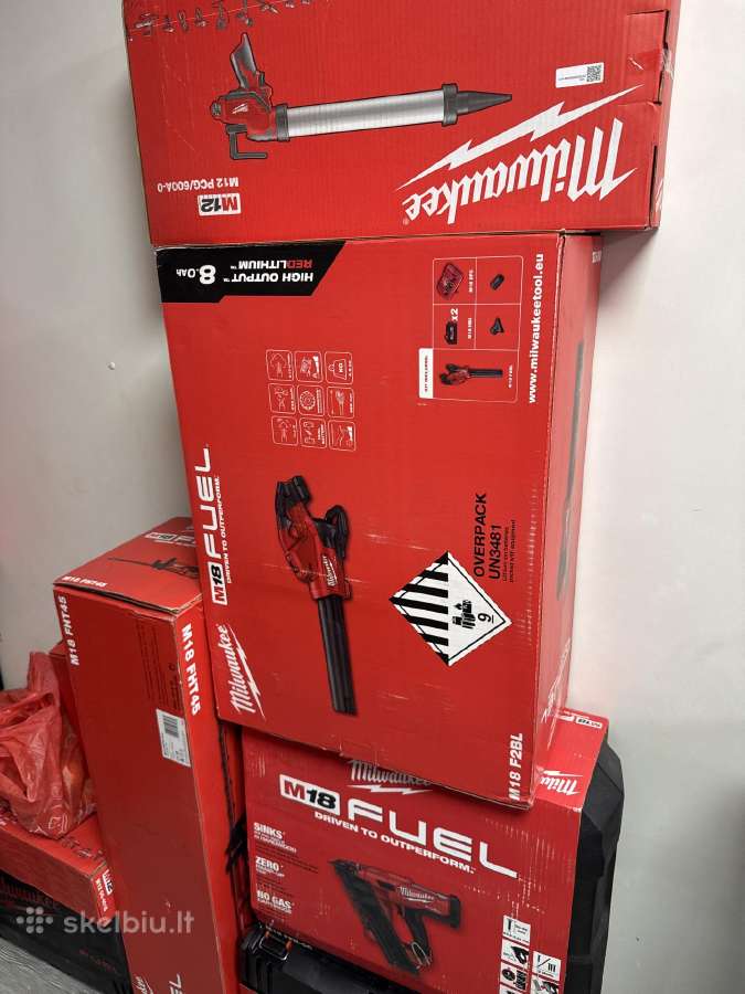 Lapų pūstuvas Milwaukee M18 F2bl - nuotraukos Nr. 4