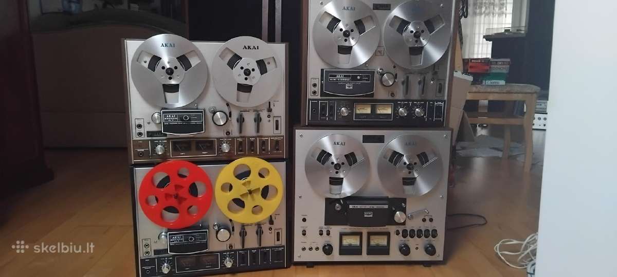 Juostiniai magnetofonas Akai - Skelbiu.lt