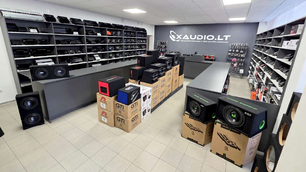Xaudio_lt Prekyba automobiline garso aparatūra