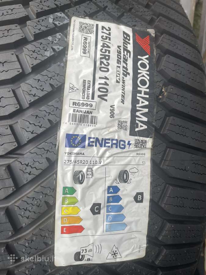 Žieminės padangos (1vnt!) Yokohama 275/45/r20 Z XL - nuotraukos Nr. 2
