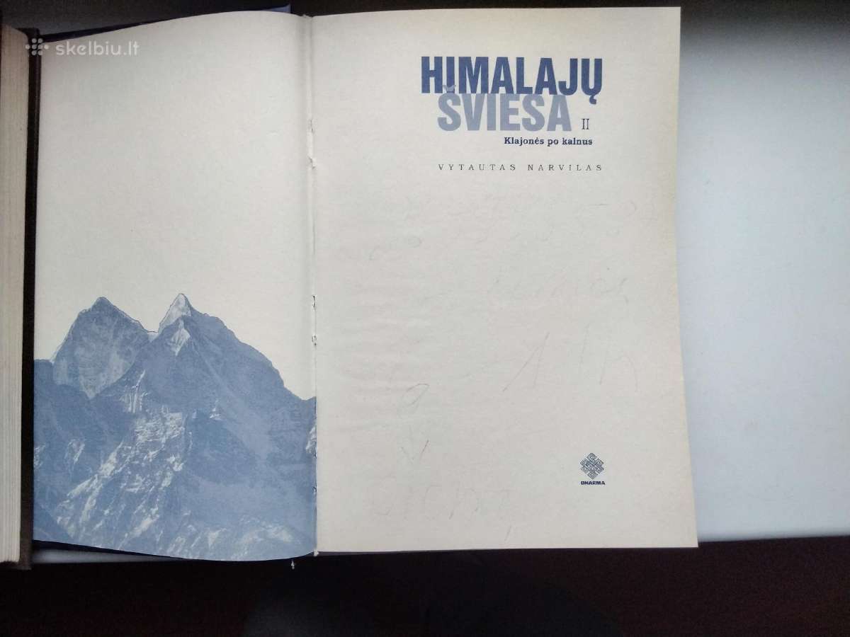 V. Narvilas. Himalajų šviesa. II t. - nuotraukos Nr. 2