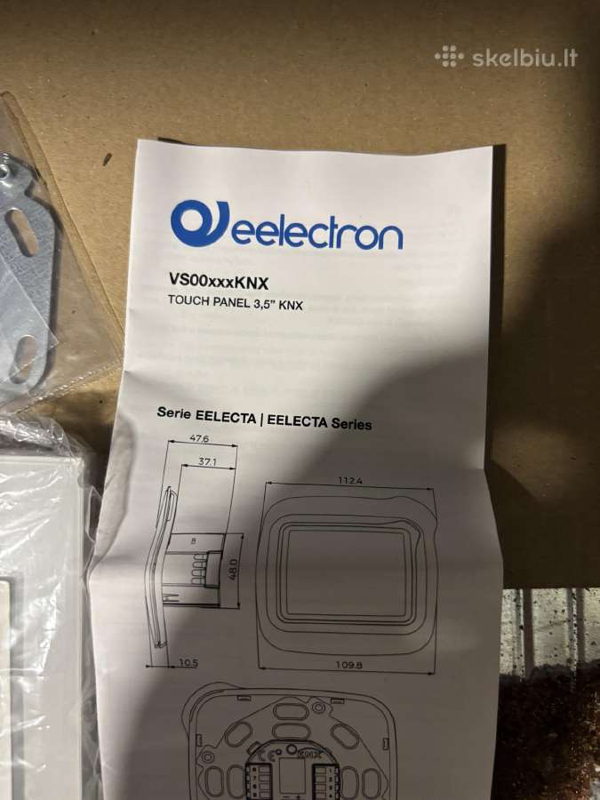 Eelectron Eelecta 3,5" Knx touch screen - nuotraukos Nr. 3