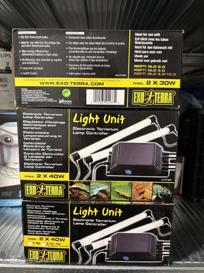 Naujas terariumo lempų balastas 240 W (3vnt)
