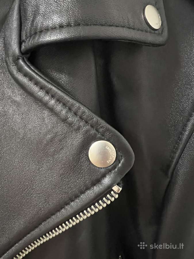 Yves Saint Laurent natūralios odos bomber striukė - nuotraukos Nr. 3