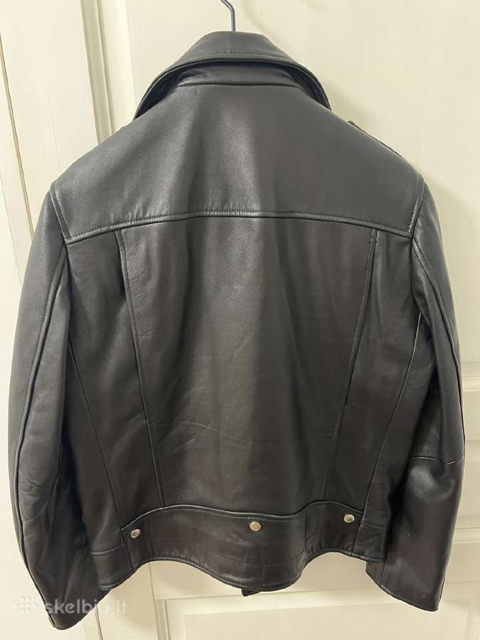 Yves Saint Laurent natūralios odos bomber striukė - nuotraukos Nr. 5