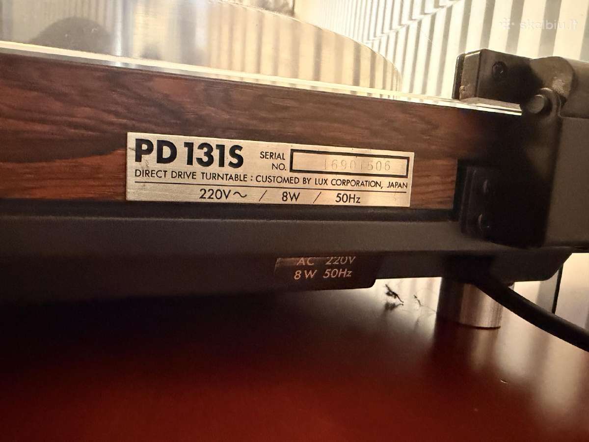 Luxman Pd 131 s - nuotraukos Nr. 7