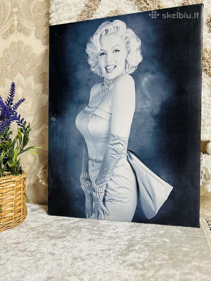 Marilyn Monroe paveikslas, 30/40 cm.