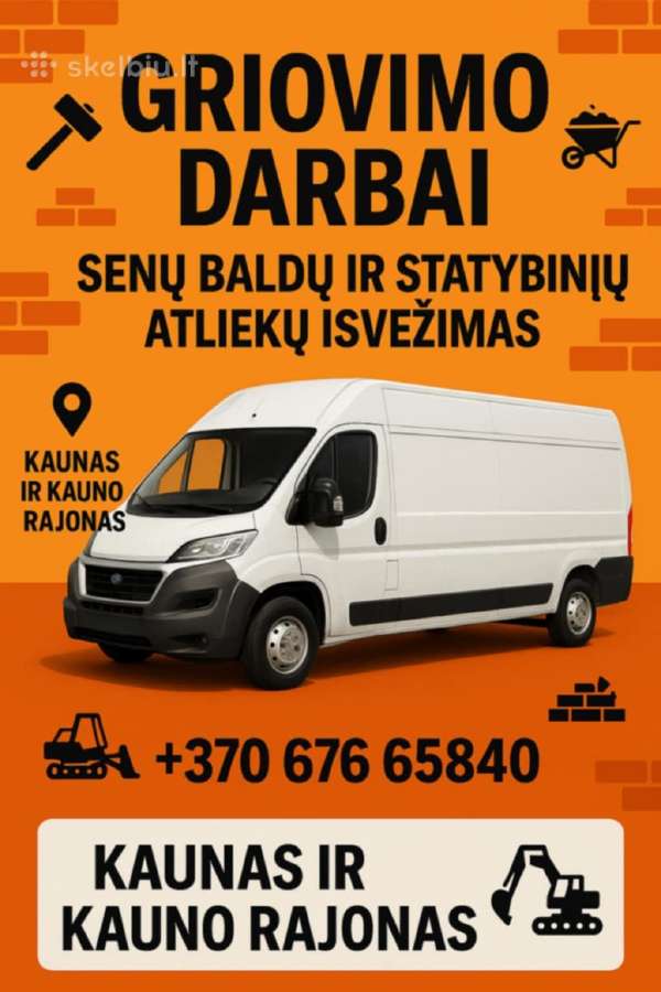 Išvežame Viską, Kas Trukdo!