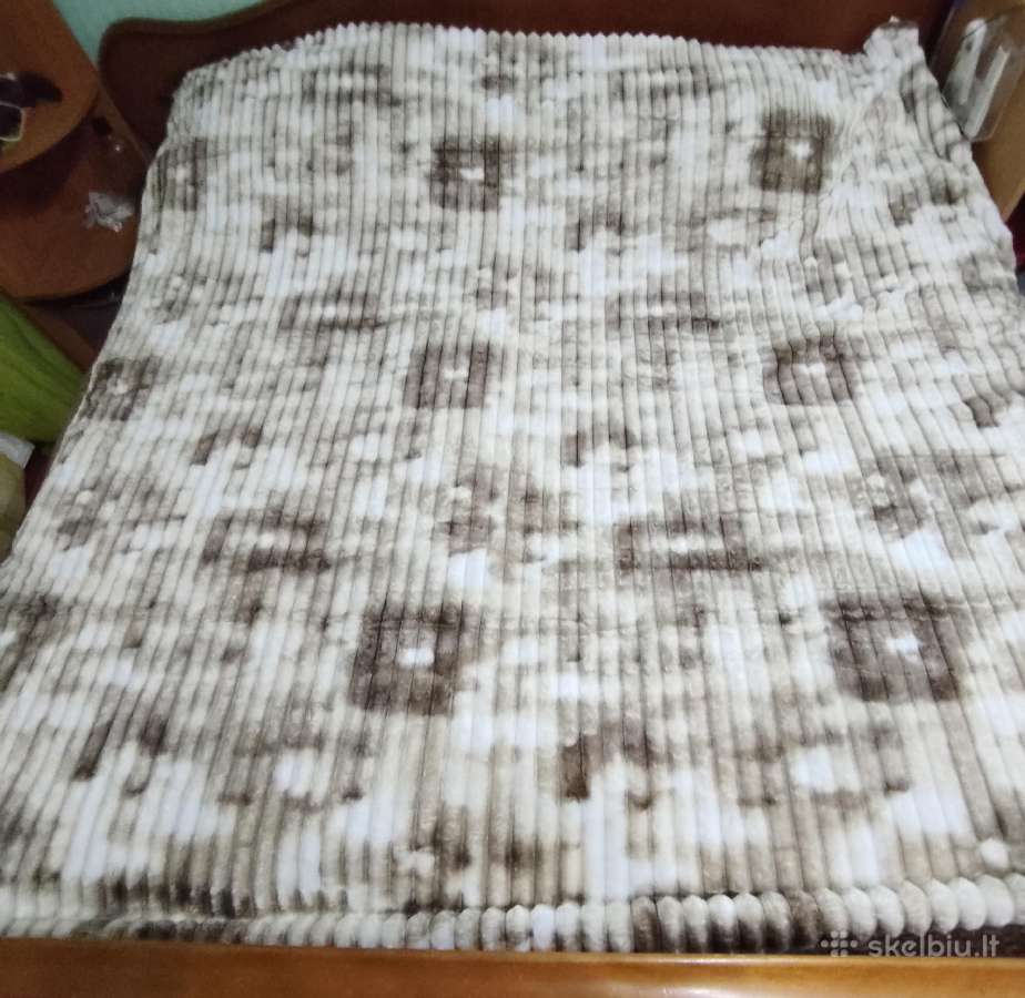 Antklodė pledas dvipusis 200x220 nauja